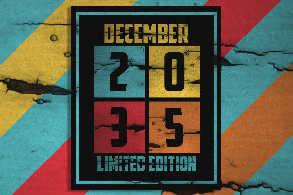 Retro December 2035 Limited Edition