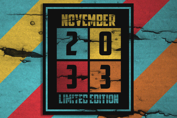 Retro November 2033 Limited Edition