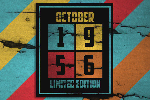 Retro October 1956 Limited Edition