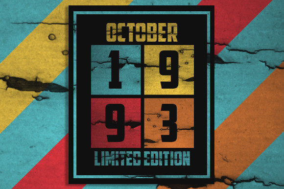 Retro October 1993 Limited Edition