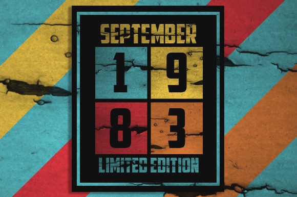 Retro September 1983 Limited Edition