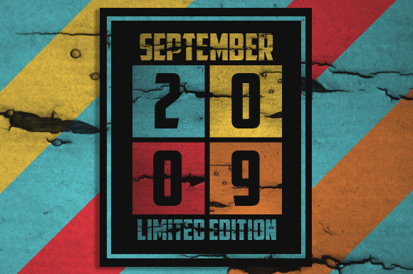 Retro September 2009 Limited Edition
