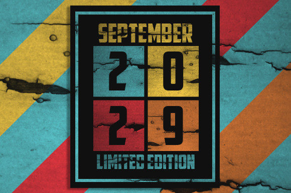 Retro September 2029 Limited Edition